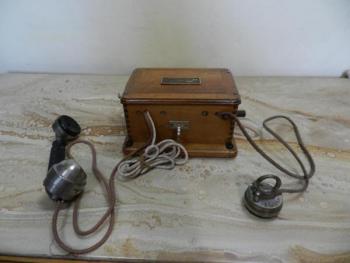 Telephone - wood, metal - 1911